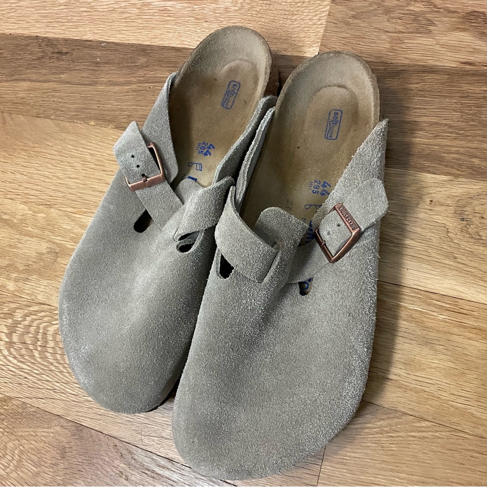Birkenstock - Taupe - Boston Soft Footbed